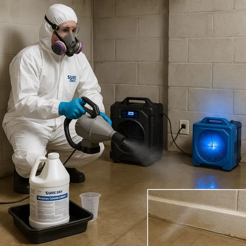 Sanitization and Odor Removal process in Bessemer City, NC