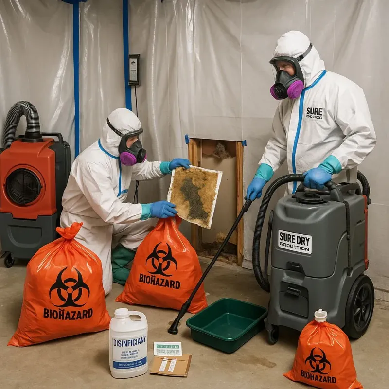 Contaminated Water Handling Protocols process in Bessemer City, NC