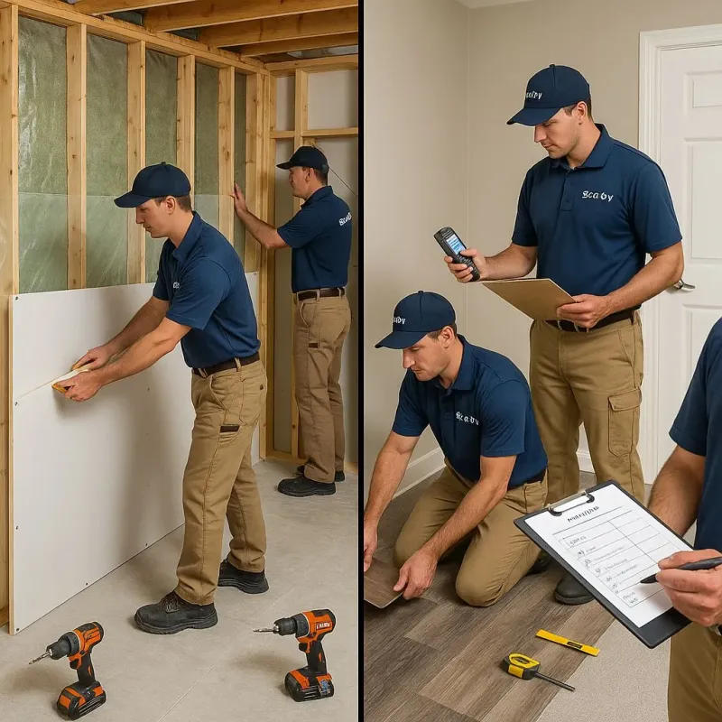 Repairs and Reconstruction process in Bessemer City, NC