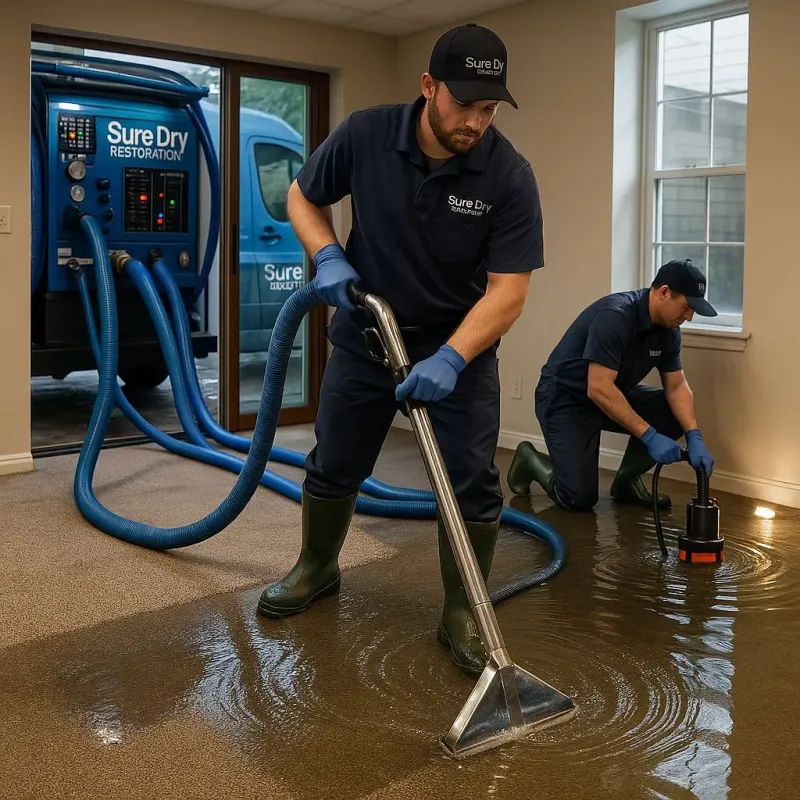 Water Extraction and Removal process in Bessemer City, NC